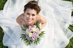 Portrait Of Beautiful Bride